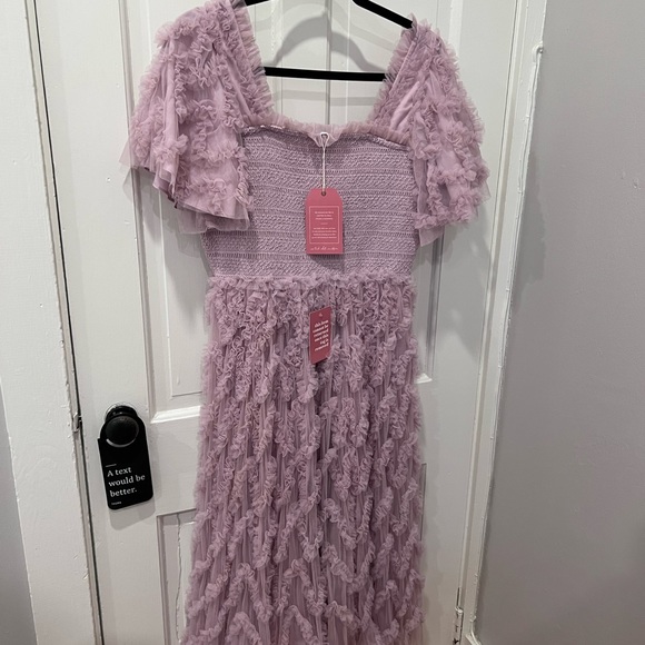 Ivy City Co Cloud Nine Dress, Pink (size large) - Picture 5 of 5